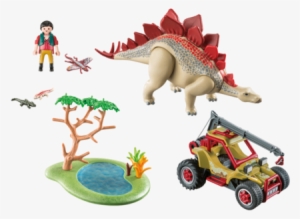 Explorer Vehicle With Stegosaurus - Playmobil The Explorers 2018