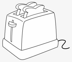 Clip Download Electric Toaster Line Art