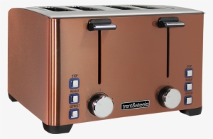 4-slice Toaster - Copper Toaster And Kettle Set