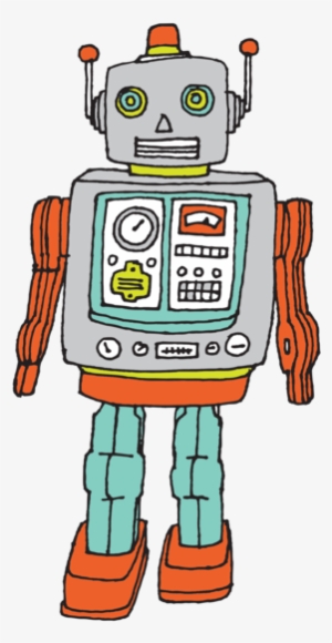 Robot - Tattly Temporary Tattoos, Robot, 5ml