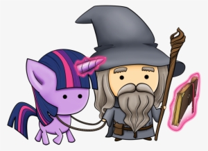 Gandalf The Gray And Twilight Spakle By Nipponolife - Чиби Гендальф