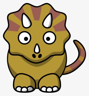 This Free Icons Png Design Of Stripy Triceratops
