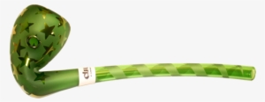 The Emerald Gandalf Pipe By Dream - Green Glass Gandalf Pipe