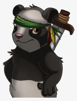 A Panda Warrior By Siiruhiiru On Deviantart Clipart - Warrior Panda