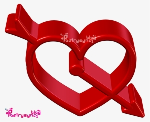 Love 3d Heart Image Wallpaper In Red Colour - Urdu