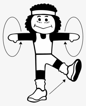 Exercising Drawing At Getdrawings - Exercise Clipart Black And White