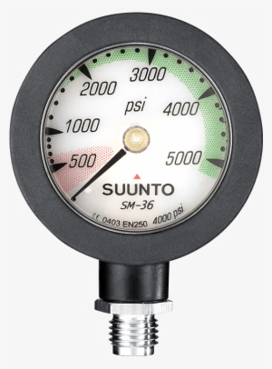Suunto Sm-36/4000 Pressure Gauge W/hose