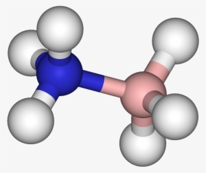 Ammonia Borane 3d Balls - Model Of Atomic Bond