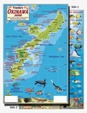Franko Maps Okinawa Japan Dive Creature Guide