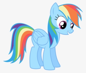 Rainbow Dash - My Little Pony Blue Character