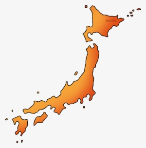 Japan Map - Japan Clipart