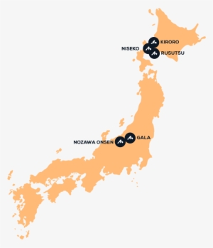Map Of Destinations In Japan - Japan Map Simple