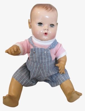 Vintage Bib Overalls And Blouse For Your Vintage Baby - Png Transparent Vintage Baby Doll
