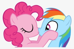 Clip Arts Related To - Pinkie Pie And Rainbow Dash Love