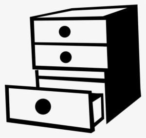 Picture Transparent Download Chest Of Drawers Vector - Kommode Clipart