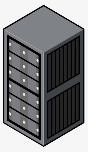 How To Set Use Isometric Server Cabinet Clipart