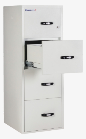 Drawing File Filing Cabinet - Chubbsafes Fire File 25" 1hr 4 Drawer Document Fire