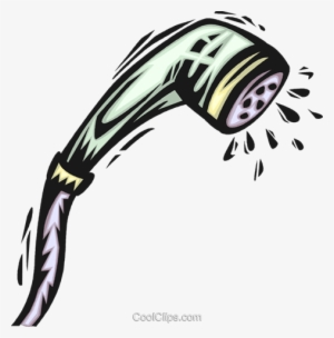 Shower Heads Royalty Free Vector Clip Art Illustration - Shower Head Clipart Png