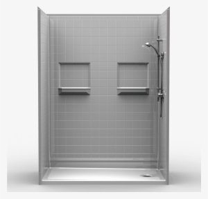 Five Piece 60” X 30” Walk-in Shower, - 60 X 30 Walk In Shower
