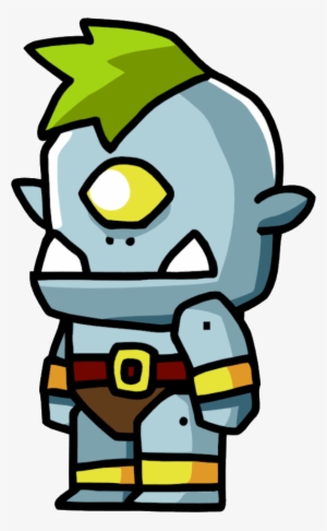 Cyclops Transparent Mythology Greek - Scribblenauts Siren