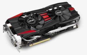 Graphics Card Png Image - Asus Gtx780-dc2oc-3gd5 Graphics Card - 3 Gb - Gddr5
