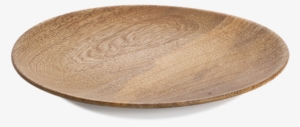 Wood Plate Png - Nkuku Artisan Mango Wood Dinner Plate 27 Cms - 27cm