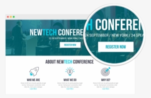 Remember To Make This “register Now” Button Available - Online Advertising