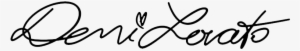 Demi Lovato Signature