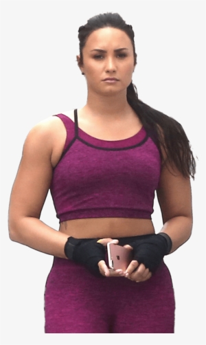 Demi Lovato Fitness Outfit - Thick Demi Lovato Body