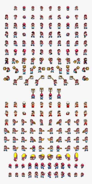 Smw Mario - All Mario World Characters