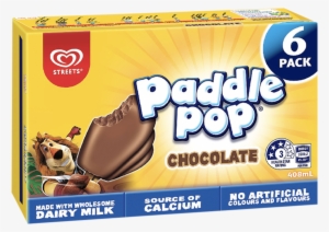 Streets Paddle Pop Chocolate 10pk 680ml