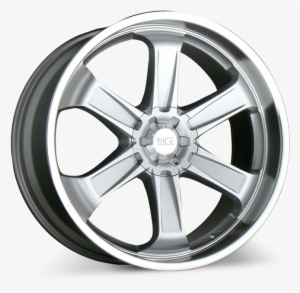 T-1 C001 Metallic Silver With Machined Lip Wheels & - Roda Chevrolet Aro 20