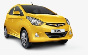 Highlight Style Car - Hyundai Eon Yellow Color