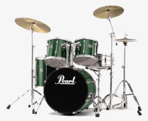 Drums Green Pearl - Pearl Drum Set Green