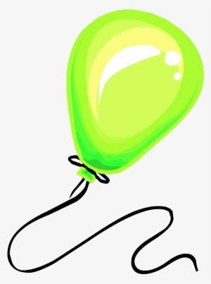 Green Balloon - Club Penguin Lemon Balloon