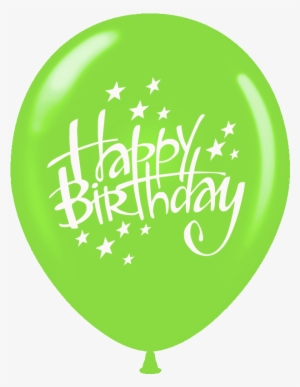 Green Birthday Png Image Free Stock - Happy Birthday Green Balloons