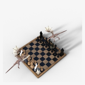 Chess Board Figures Dragons 1512376 - Chessboard