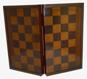 Large Antique English Folding Chess / Backgammon / - Iphone