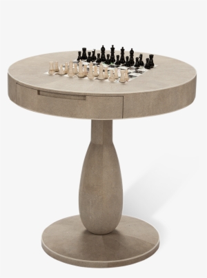 Chess Table, Kasparov, Antique Stingray, Mother Of - Chess Table