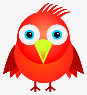 Vector Download Fluffy Icons Png Free And Downloads - Clip Art Red Bird