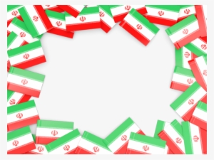 Flag Of Iran Frame
