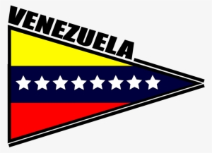 Flag Of Venezuela Triangle Logo Sticker