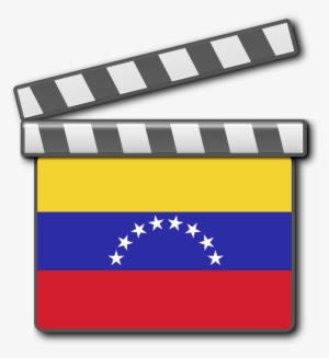 Venezuela Film Clapperboard - Flag Of Venezuela