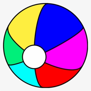 Beach Ball Vector Png - كره كرتون