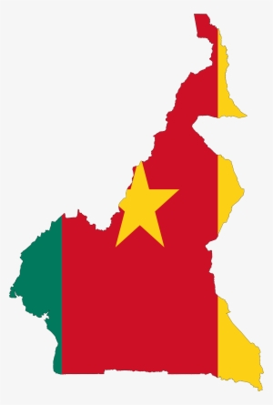 Flag Map Of Cameroon - Cameroon Map Capital City