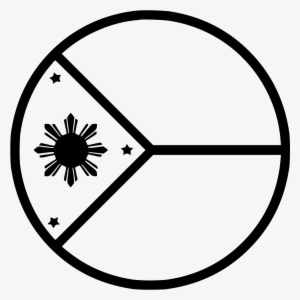 Philippines Flag - - Jordan Flag Black And White