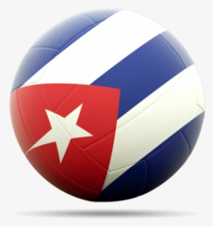 Illustration Of Flag Of Cuba - Football Cuba