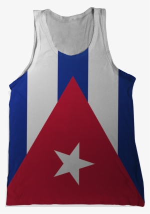 Cuba Flag Tank Top - Flag Of Cuba