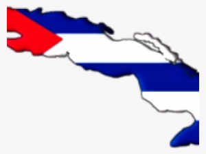 Houston Gets Direct Flight To Havana - Cuba Flag Country Shape