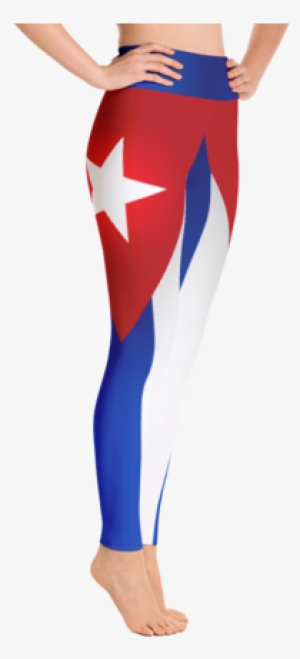 Cuba Flag Leggings - Rainbow Rogue Yoga Pants